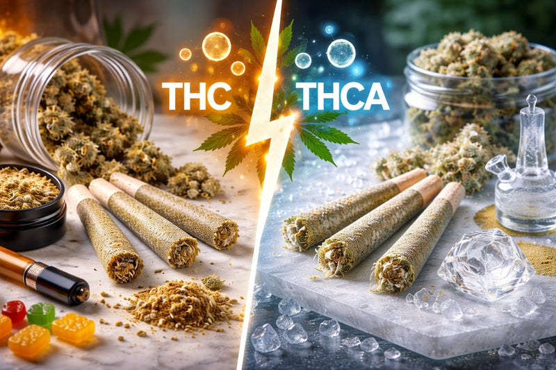 THC vs THCA Pre-Rolls: Differences, Effects, and Legal Rules in the US
