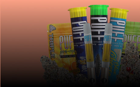 Shop Triple Infused THCa & Cannabis Pre Rolls | High Potency | Puff Pre-Rolls