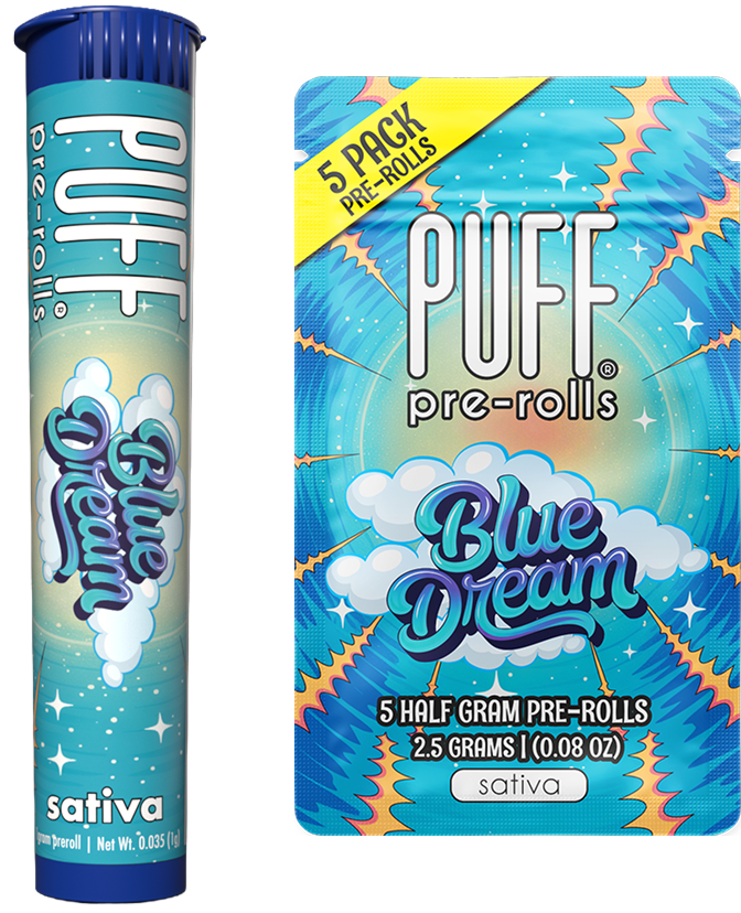 Blue Dream  Puff Pre-Rolls