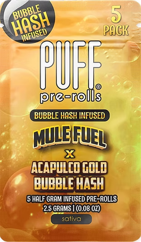 Mule Fuel Flower rolled x Acapulco Gold